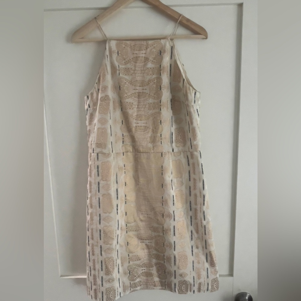 Tory Burch Jacquard and Paisley Sheath Cocktail Dress, Size 6